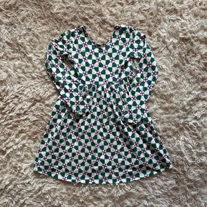 Hanna Andersson Long Sleeved Dress Pockets Size 130 8